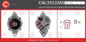 Casco CAL35133AS - ALT.12/40A BOBCAT C/W (1A/2T)  (MIT)