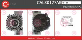 Casco CAL30177AS - ALT.12/105A PV6 OPEL 1.3CDTI