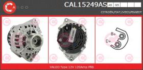 Qsr CAL15249AS - ALT.12/120A PV6 CITR/PEUG