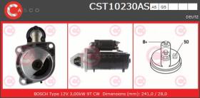 Casco CST10230AS - ARR.12V 9D DEUZT KHD (BOS)