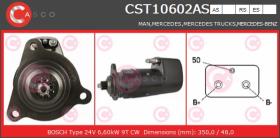 Casco CST10602AS - ARR.24V 9D 6,6KW KB MAN/MERC. (TG)