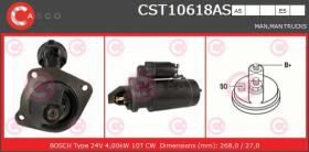 Casco CST10618AS - ARR.24V 10D 4,0KW MAN/MERC (BOS)