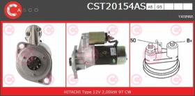 Casco CST20154AS - ARR.12V 9D 2KW YANMAR/T.KING  HIT.