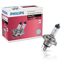 Philips 12342VPC2 - KIT 2 LAMP.H4 12/60/55W +60% VISION PLUS