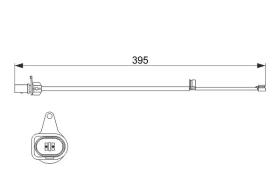 Bosch 1987474509 - AVISADOR DESG.P.SBB