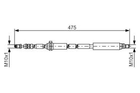 Bosch 1987481450 - LATIGUILLO DE FRENO