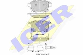 Icer 182170 - J.PAST.TRS.CORSA