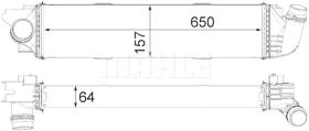 Nrf CI31000P - INTERCOOLER TRAFIC 13-