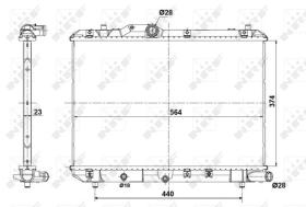  56101 - RADIADOR SWIFT DI