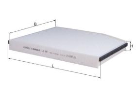 Mahle LA947 - FILTROS DE HABITACULO
