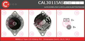 Casco CAL30115AS - ALT.12/65A AGRIF/CASE/DEUTZ/LAMB