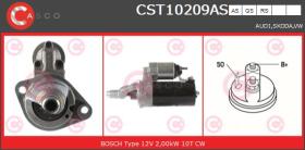 Casco CST10209AS - ARR.12V 10D AUDI/VW 2.5 TDI