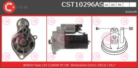 Casco CST10296AS - ARR.12V 9D 2,0KW VW LT 2.5TDI