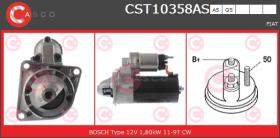 Casco CST10358AS - ARR.12V 11D 1,8KW FIAT