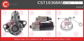Casco CST10368AS - ARR.12V 9D VW TOUAREG/Q7 3.0TDI