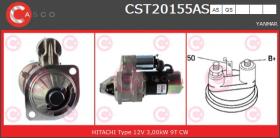 Casco CST20155AS - ARR.12V 9D YANMAR S13-138A