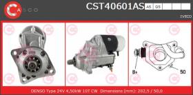 Casco CST40601AS - ARR.24V 10D N/D IVECO STRALIS