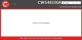 Casco CWS48100AS - MOTOR LIMP.12V JUMPER/BOXER/DUCATO 06->