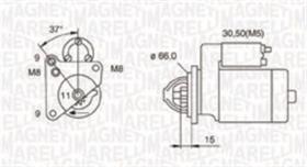 Magneti Marelli MQS014 - ARR.12V 11D 1,4KW  CITR/PEUG.(EQUAL)