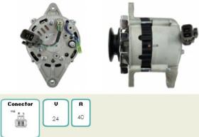 Qsr AHI2009 - ALT.24/ 40A YANMAR LR240-38