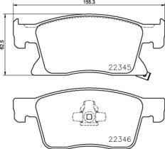 Brembo P59091 - J.PAST.DEL.ASTRA K 06/15->