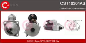 Casco CST10304AS - ARR.12V 10D 3.0KW IVECO/PSA