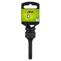 Jbm 12939 - PUNTA IMPACTO TORX 1/2" T30  PARA 52340