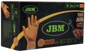 Jbm 53551 - CAJA 100 UND.GUANTES NITRILO TALLA "M" (NRJ)