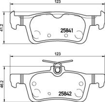 Brembo P24204 - PASTILLA FRENO