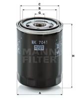 Mann WK7041 - FILTRO COMBUSTIBLE