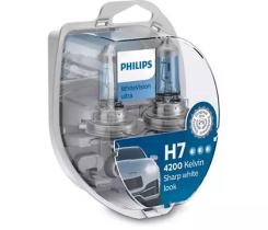 Philips 12972WVUSM - KIT 2 LAMP.H7 12/55W WHITE VISION