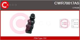 Casco CWR70017AS - INTERR.ELEV IZQ.CITROEN C4 (2PTA)  (CJTO.)