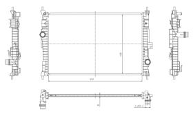 Nrf 59302 - RADIADOR PEUGEOT 3008 1.2 16-