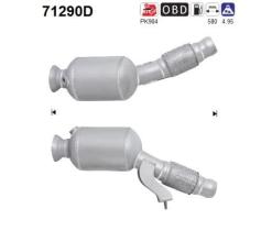 As 71290D - CATALIZADOR MERCEDES VITO CDI 2.2TD