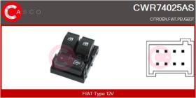 Casco CWR74025AS - INTERR.ELEV.DOBLE/BLOQ CIT/PEU/FIAT. ( C/VERDE)