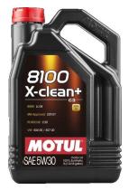 Motul 106377 - 8100 X-CLEAN+ 5W30 5 L.
