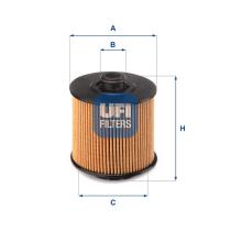 Ufi 2517301 - FILTRO ACEITE VOLVO