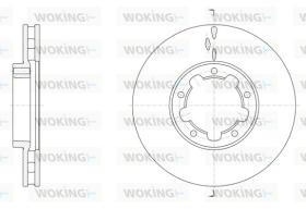 Woking D6209110 - DISCO DEL.FRENO CABSTAR