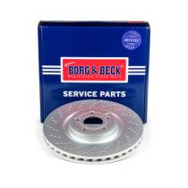 Borg & Beck BBD6217S - DISCOS DE FRENO (1 UD) GLS (218) + SPORTS PACK 04/15-