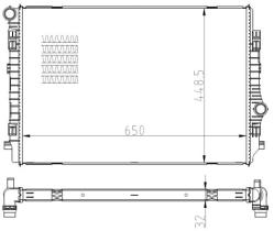 Nrf 550081 - RADIADOR VW GOLF 2.0D 13-