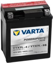 Varta YTX7LBS - BATERIA 12/6A.+DCH AGM 114X71X131 (ACTIVADA)