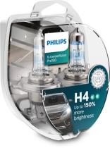 Philips 12342XVPS2 - KIT 2 LAMP.H4 X-TREMEVISION PRO150 12V 60/55W