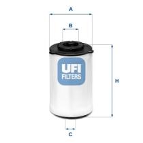 Ufi 26H2O03 - FILTRO CARBURANTE CITROËN,PEUGEOT