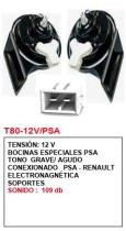 DEAFF T8012VPSA - JGO.BOCINAS(H/L)12V.C/RELE-PSA