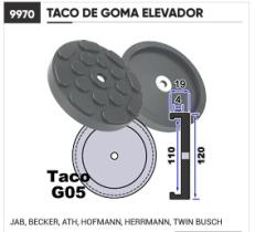 Toolrack 9970 - TACO GOMA ELEVADOR-JAB,BECKER,ATH,HOFMANN,HERRMANN,TWIN BU