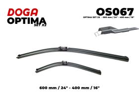 Doga OS067 - J.2 ESCOB.600/400MM PSA/VAG/FORD/FIAT/OPEL..