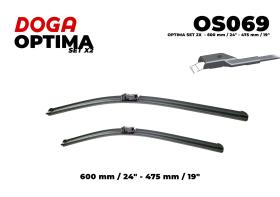 Doga OS069 - J.2 ESCOB.600/475MM VISIOFLEX VW