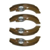  DBP9201 - ZAPAT.TRAS.AIXAM/CHATENET/BELLIER 160MM/40MM