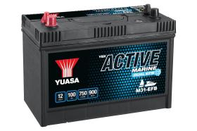 Yuasa YBXM31REFB - BATERIA MARINA YUASA ACTIVE EFB 100AH 750A 12V