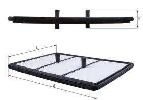 Mahle LX5364 - FILTRO DE AIRE